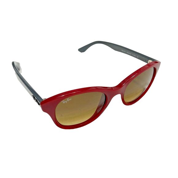Vintage 2000 RAY BAN Red/Gray Sunglasses Made In Italy